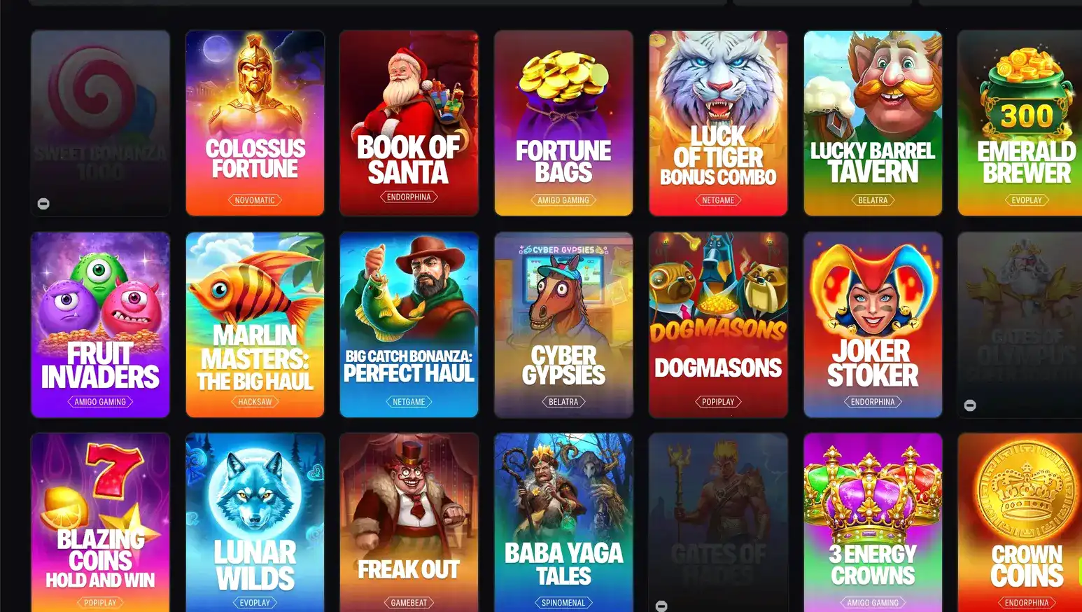 Aкции и бонусная карусель Bons casino